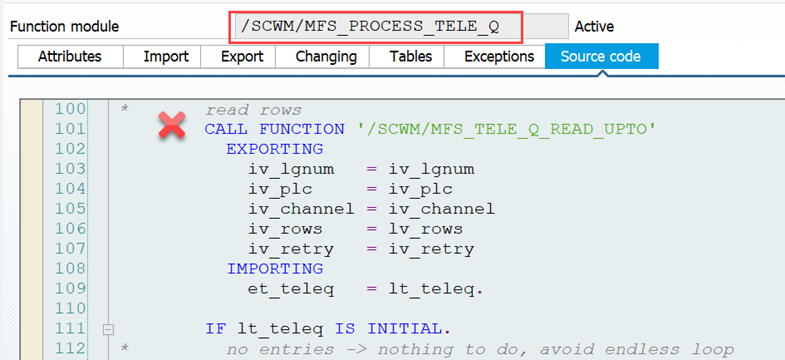 SAP EWM MFS identification point_09